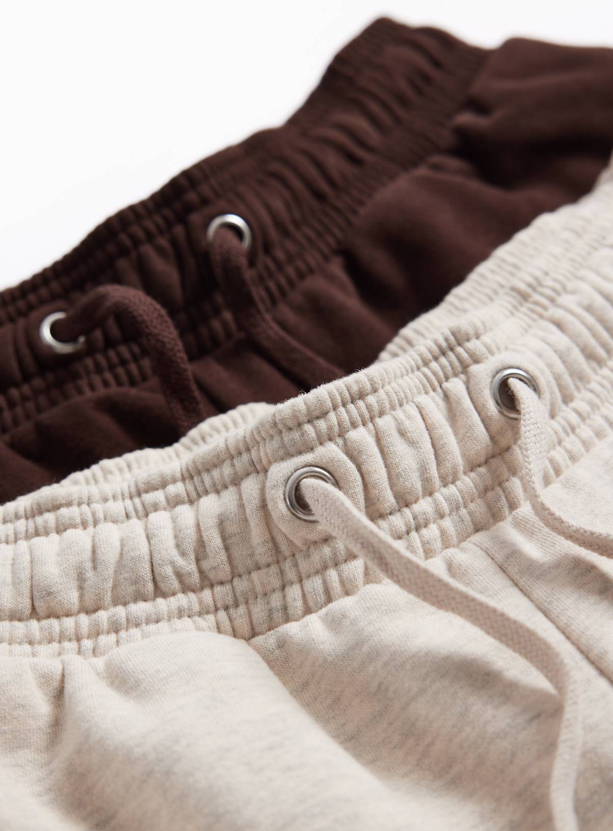 Brown Tapered Joggers 2 Pack M - Image 4